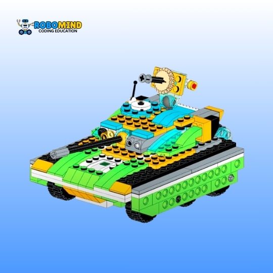 Lego Wedo 2.0 Building Instructions - Army Tank